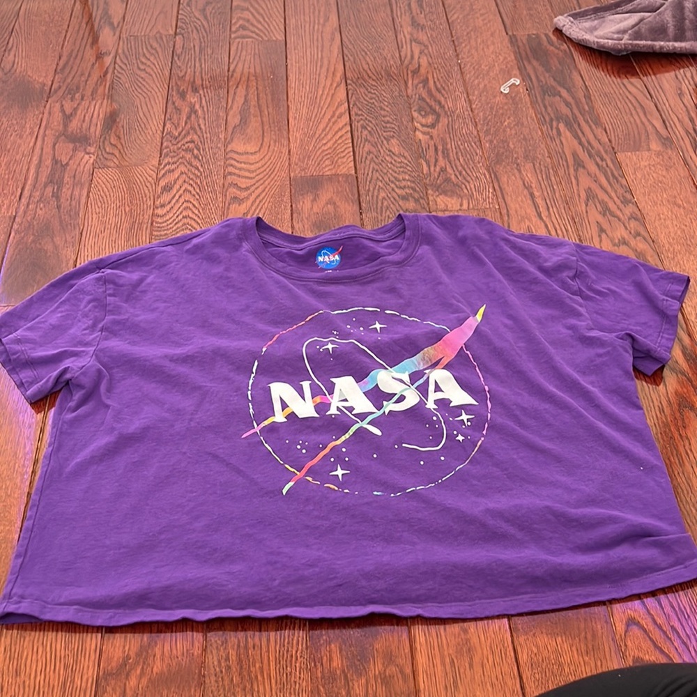 NASA cropped top